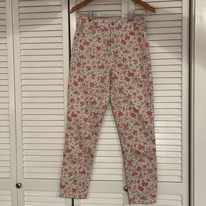 Floral AE jeans size 0